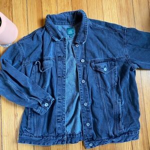 black jean jacket women’s